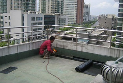 ICC铂庭屋顶防水堵漏案例